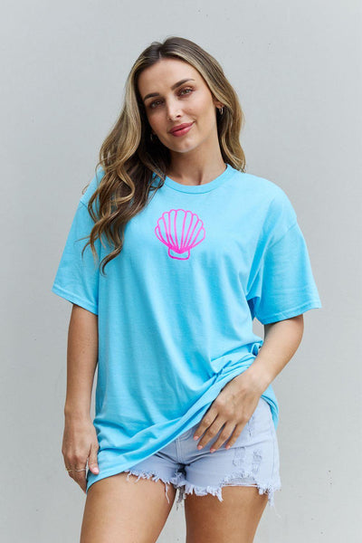 Sweet Claire "More Beach Days" Oversized Graphic T-Shirt - Waverly Paige Boutique