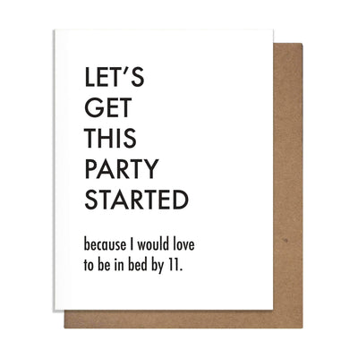 Party Started Card - Waverly Paige Boutique