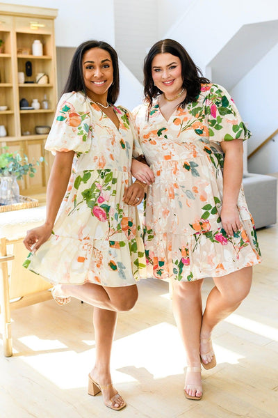 Delightful Surprise Floral Dress - Waverly Paige Boutique