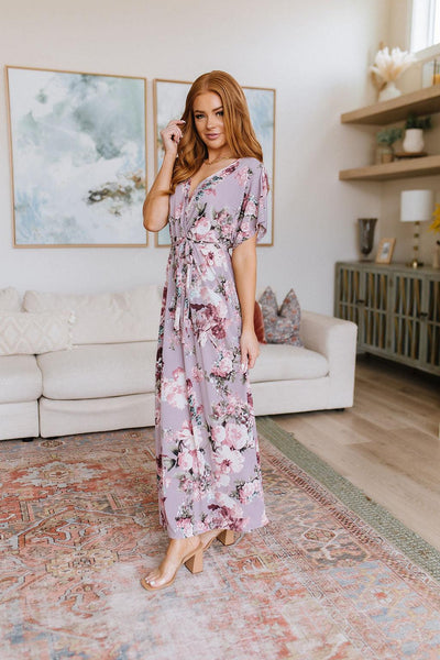 Melodic Memory Floral Maxi Dress - Waverly Paige Boutique