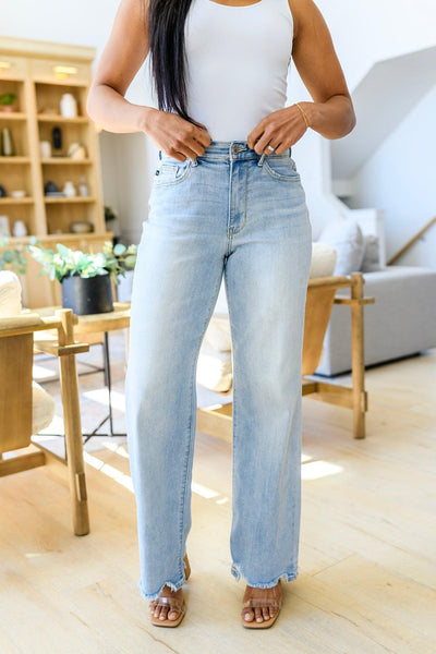 Tate High Rise Straight Jeans - Waverly Paige Boutique