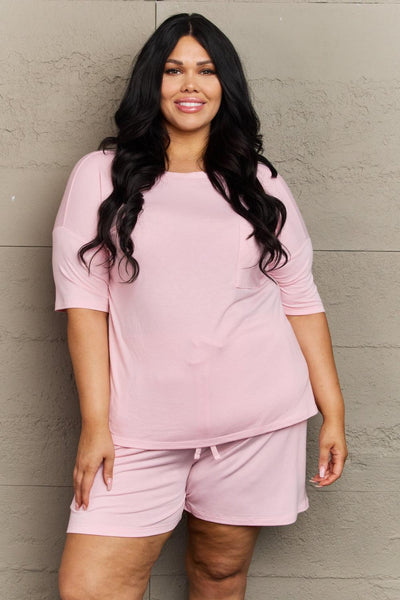 Zenana In The Moment Plus Size Lounge Set - Waverly Paige Boutique